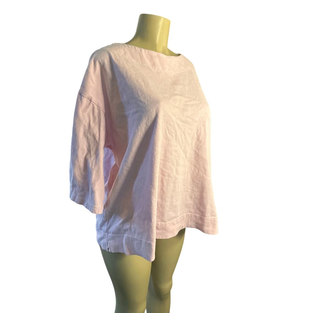 Women S Pacific Cotton San Francisco Bryn Walker Pink Tunic Lagenlook Shirt Top